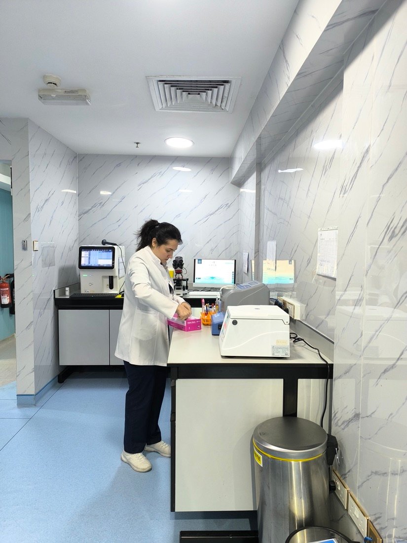 Urology diagnostic team supervised by Dr. Nizar Abou Hassan